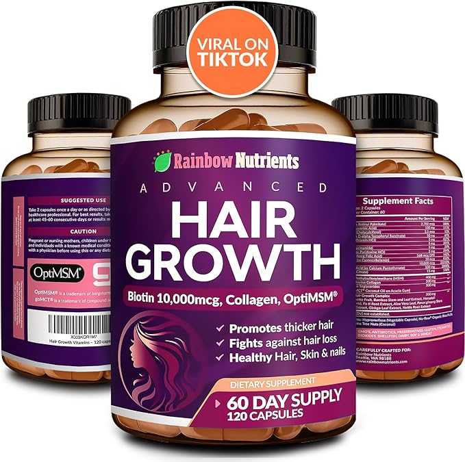 (2x1) Hair Growth™ – Recupera tu Cabello + Crecimiento Acelerado + Volumen Visible