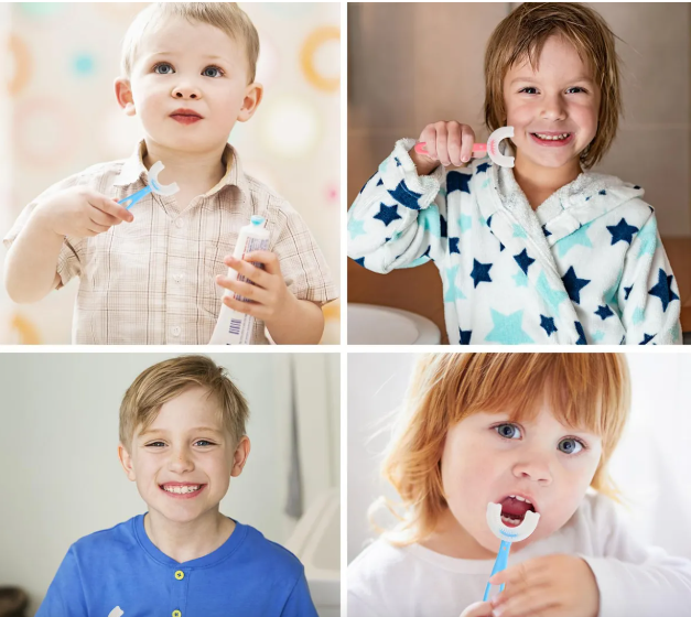 🦷 Cepillo Ergonómico especial Infantil (Oferta 3x1) Pagas uno llevas 3 por $19 (Ultima versión recomendada por odontólogos) ✨ Pago contraentrega en Panamá y envió gratis