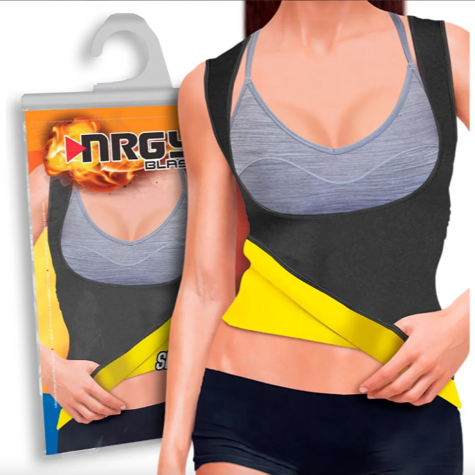 🔥 Faja Térmica Chaleco Sauna Reductor Sweat Shaper Dspro!!! Pago contra entrega y envio totalmente gratis en todo PANAMÁ!!!!