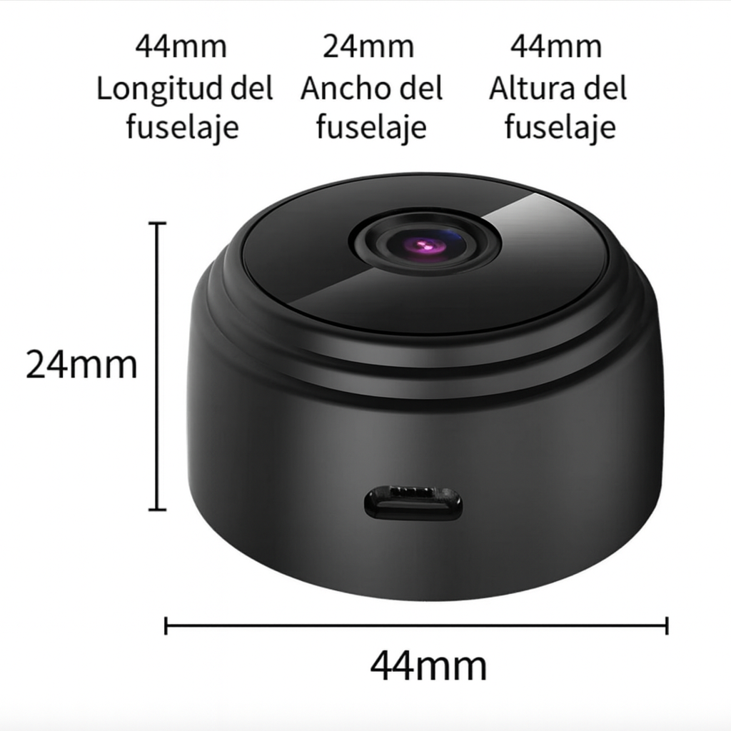 🔒 Mini Cámara Espía Oculta WIFI Full HD!!! oferta 2x1 Pago contra entrega y envió a todo Panamá!!!