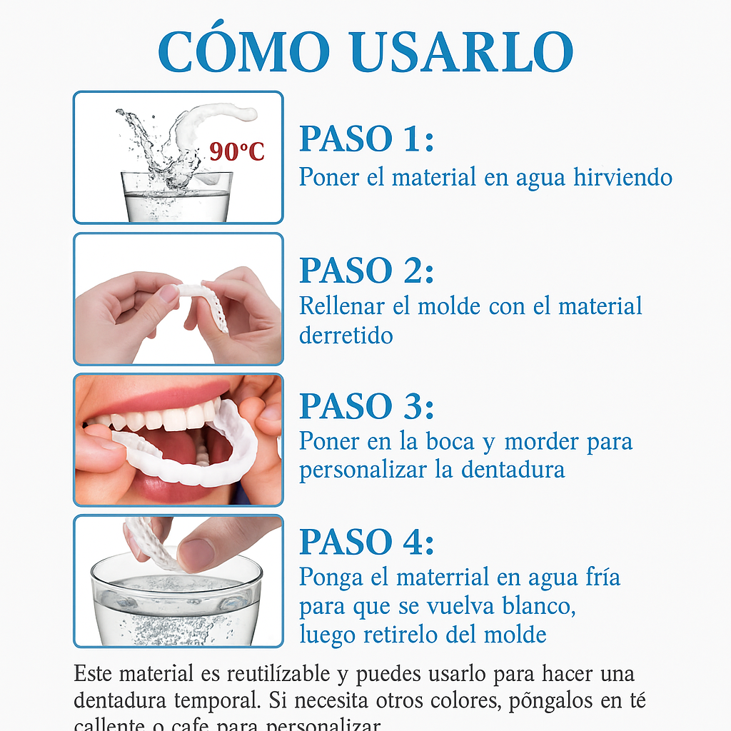 Carillas Dentales!!!! Snapom Smile.... Pago contra entrega y envió gratis en Panamá!!!!