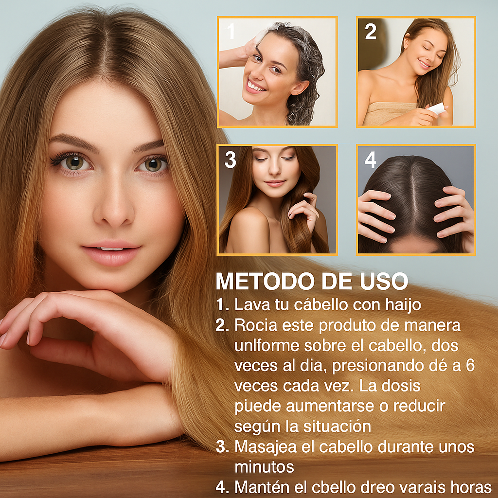 EELHOE®  OFERTA 2X1 Aceite De Biotina Para El Cabello 30ml | Lo hace crecer y nutre en 7 días en 7 aplicadas Pago contra entrega y envió gratis en Panamá
