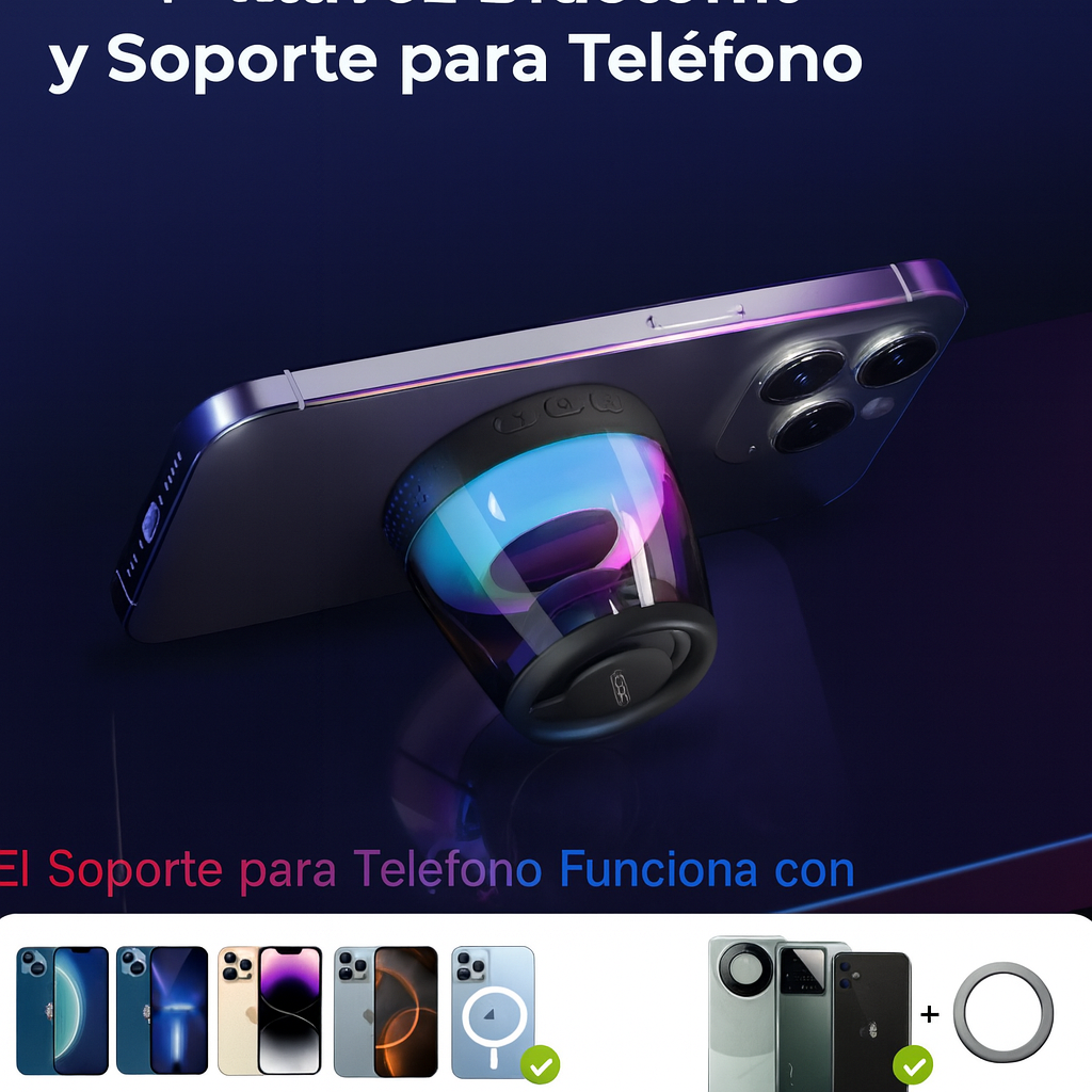 SPAEK® Bocina Original Oferta 2x1 (Pide 1 y te regalamos el segundo parlante) Pago contraentrega y envío gratis