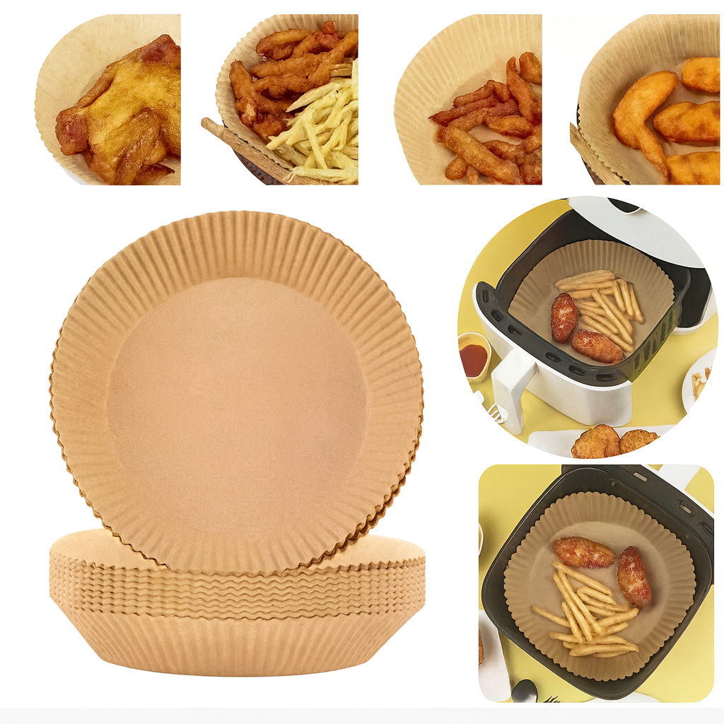 AIRFRYERPAPER® PAPEL DE FREIDORA IMPORTADO  50 unidades y te regalamos otras 50!!! Pago contra entrega y envió gratis en Panamá....