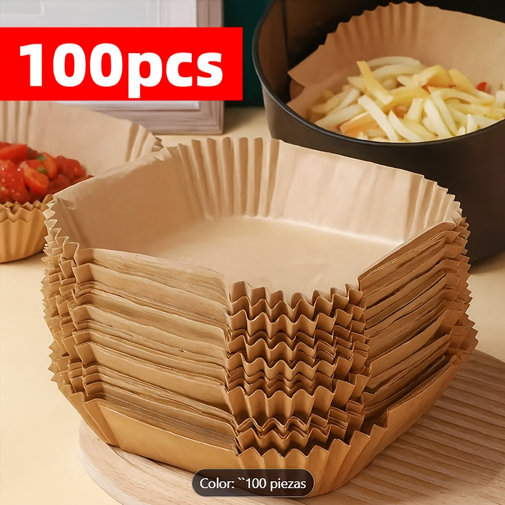 AIRFRYERPAPER® PAPEL DE FREIDORA IMPORTADO  50 unidades y te regalamos otras 50!!! Pago contra entrega y envió gratis en Panamá....