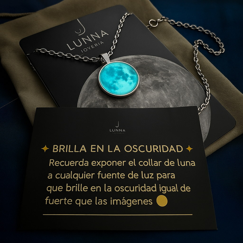 (OFERTA POR CIEERE DE ALMACÉN) COLLAR DE LUNA CON PIEDRA PRECIOSA INCRUSTADA Y JUEGO DE ARETES GRATIS... Pago contra entrega y envió gratis en Panamá....