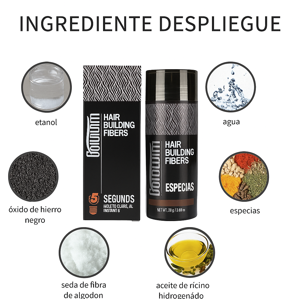 Polvo Elhoe original Fibras naturales... (Oferta 2x1) Pide 1 te regalamos otro | Pago contra entrega y envió gratis