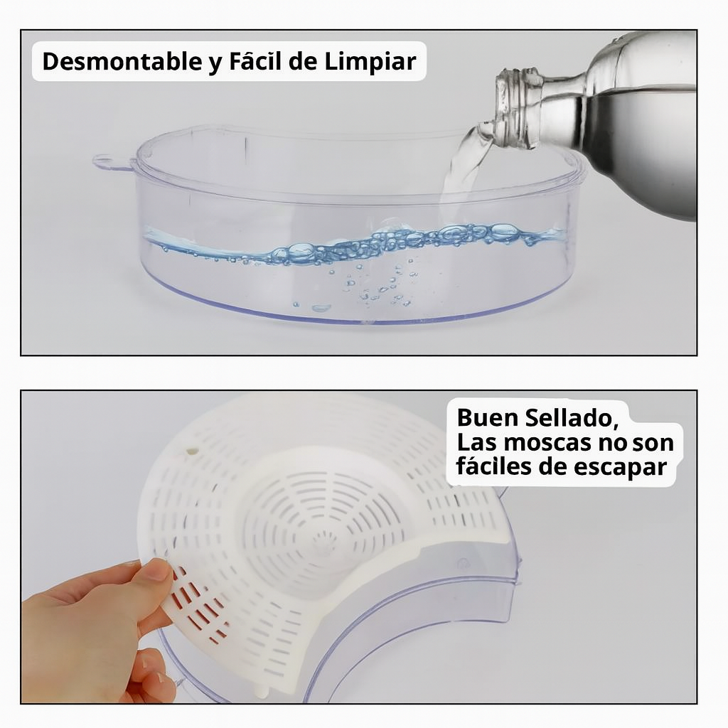 (Oferta 2x1) Trampa Atrapa Moscas Eléctrica con IA | Pide 1 llevas dos el segundo gratis HOY | Pago contra entrega y envió gratis en Panamá