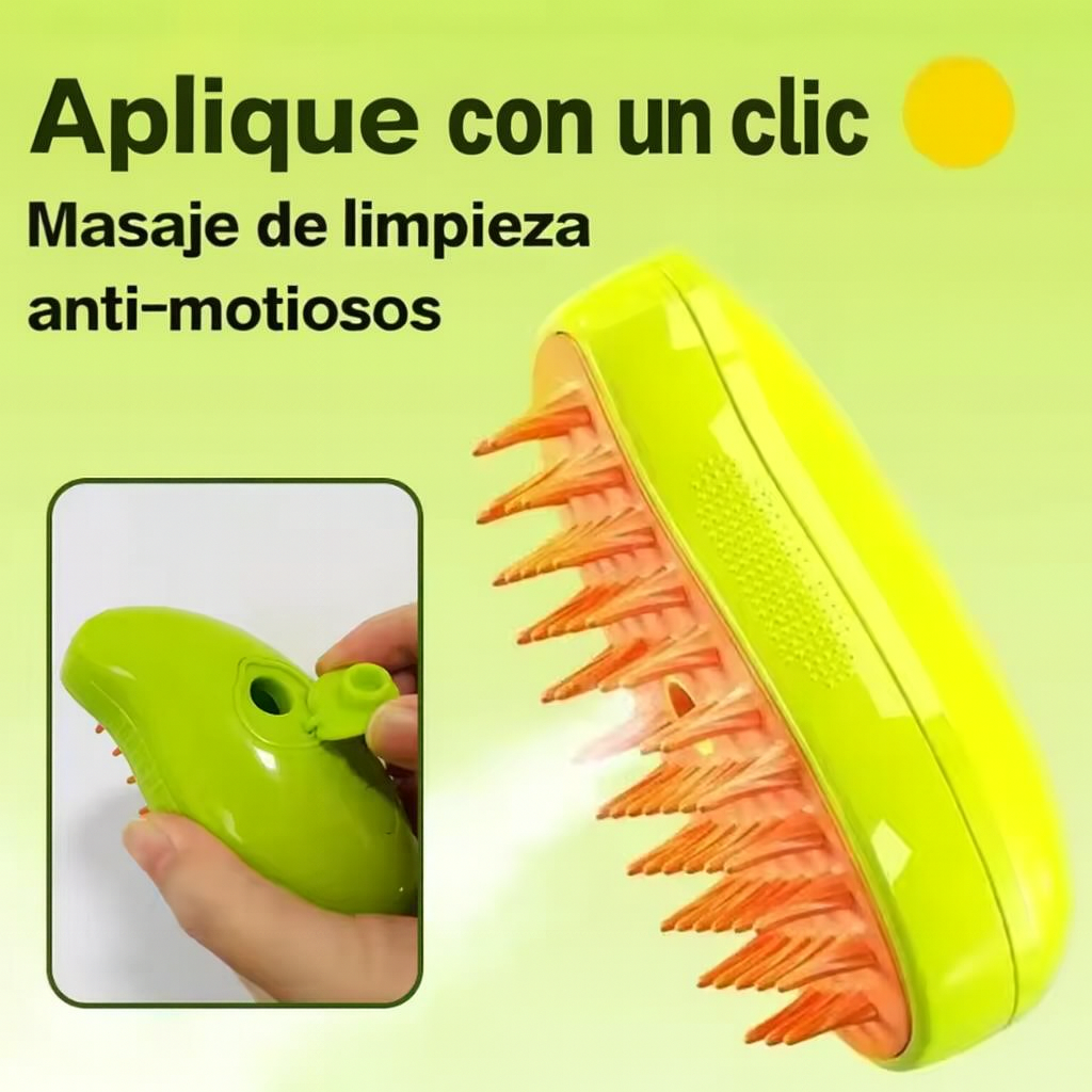 (Promoción 3x1) Pagas 1 y llevas 3 - Cepillo Profesional para Mascotas con Vapor (el original) Importado de EE.UU!!! Pago contra entrega y envió gratis en Panamá...