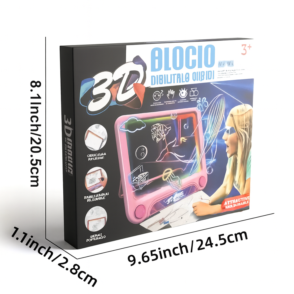 Tablero 3d magico para niños!!! Pago contra entrega y envió totalmente gratis en PANAMÁ....
