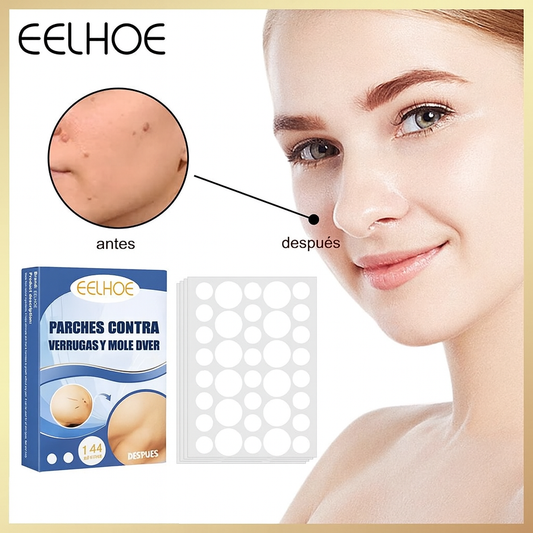 🌿 EELHOE Parches Naturales para Eliminar Verrugas y Lunares – 144 Piezas... PAGO CONTRA ENTREGA Y ENVIÓ GRATIS EN PANAMÁ...