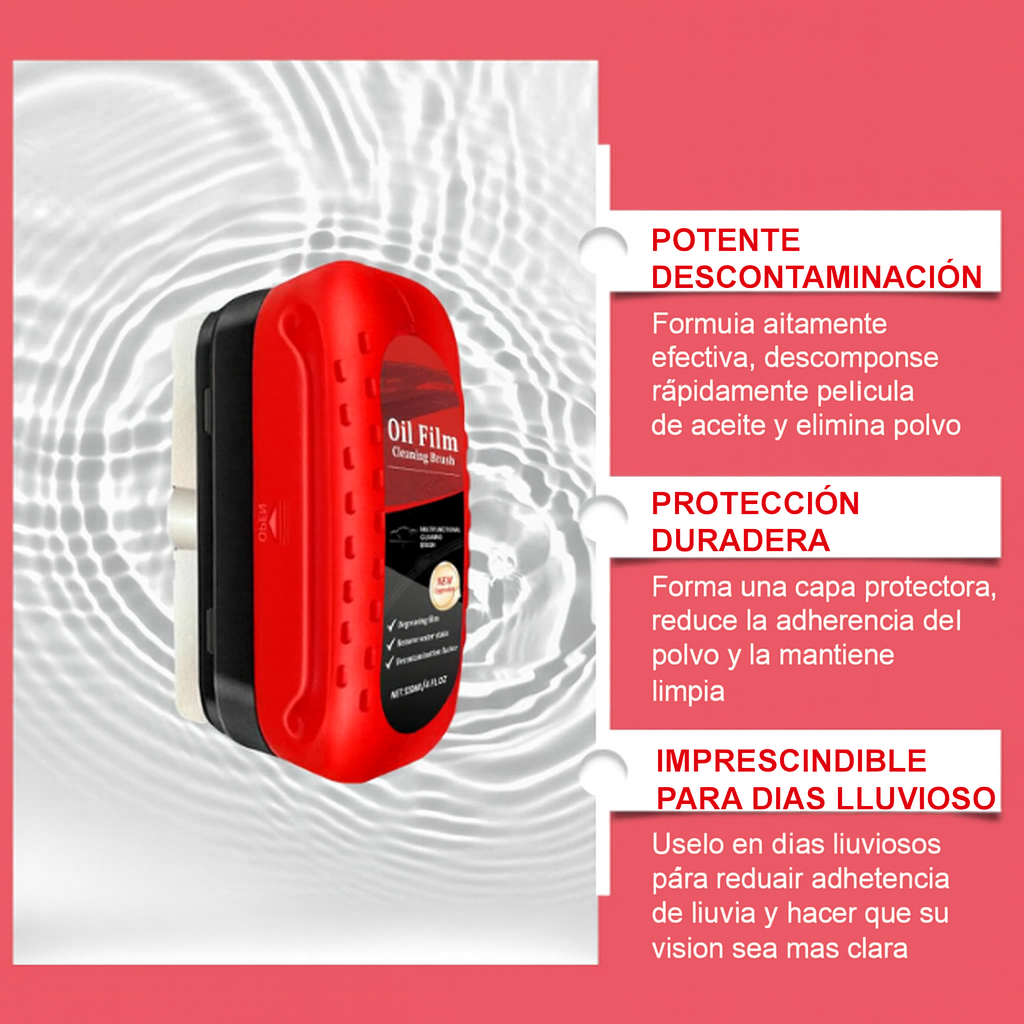 🚘 Limpiavidrios Antiempañante Hidrofóbico para Autos + Liquido anti empañante de regalo | PAGO CONTRA ENTREGA Y ENVIÓ GRATIS A TODO PANAMÁ....