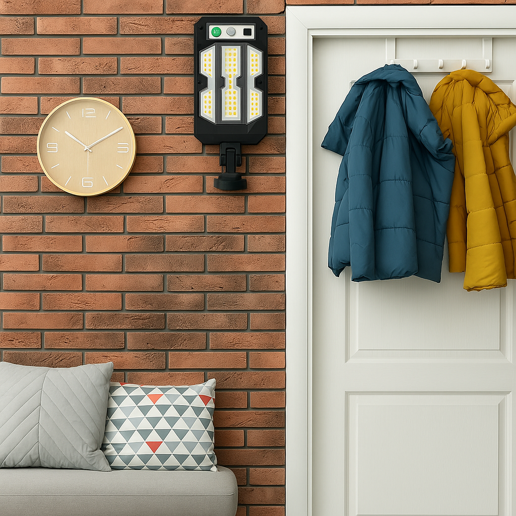 Luminu® Lampara Solar con Sensor de Movimiento Alumbra hasta 300 metros | Envío Gratis y Pagas al Recibir En PANAMÁ!!!!