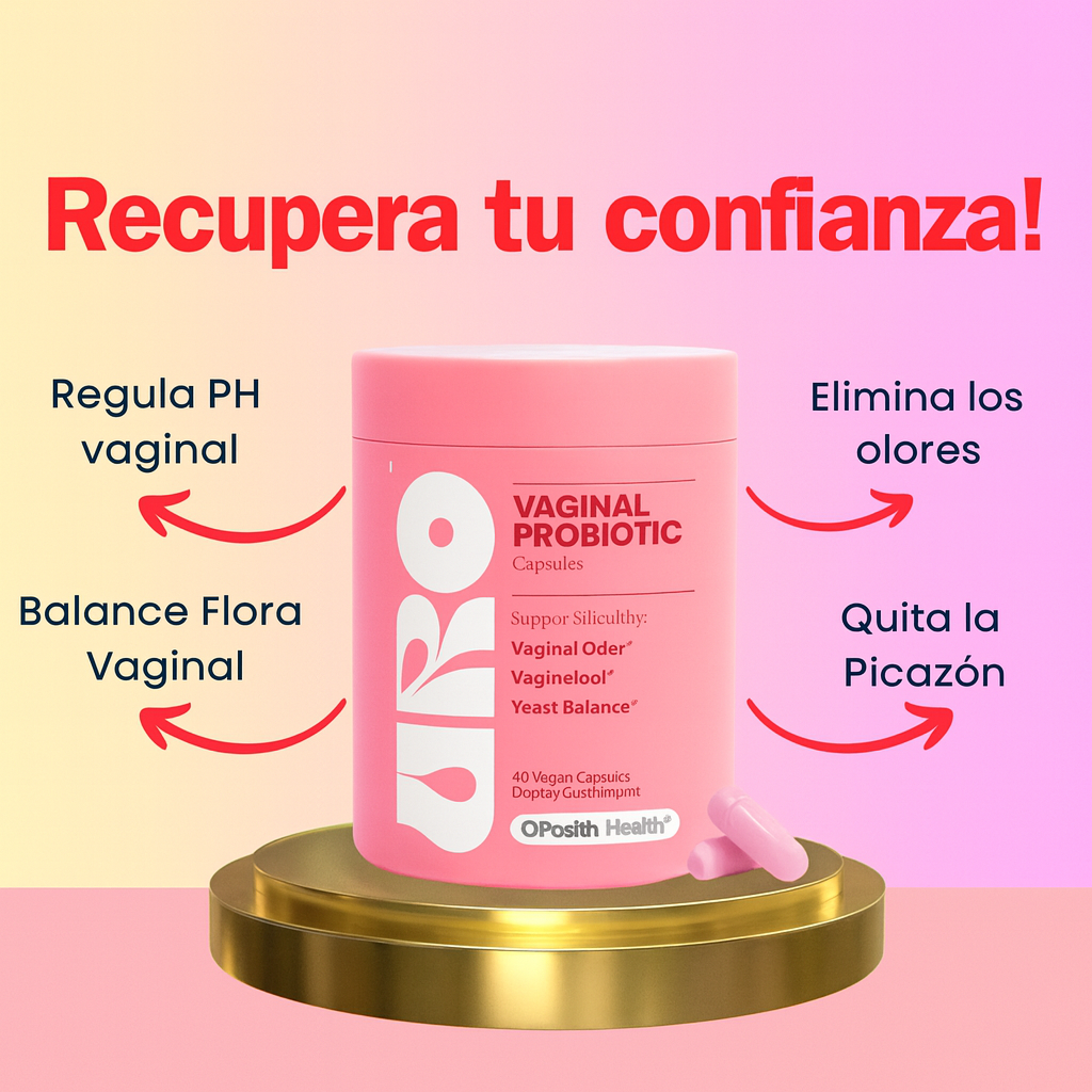 🌸 URO Probióticos Vaginales 100% O Positiv – Salud Íntima y Equilibrio Natural (60 cápsulas)!!!! Pago contra entrega y envió gratis en Panamá....