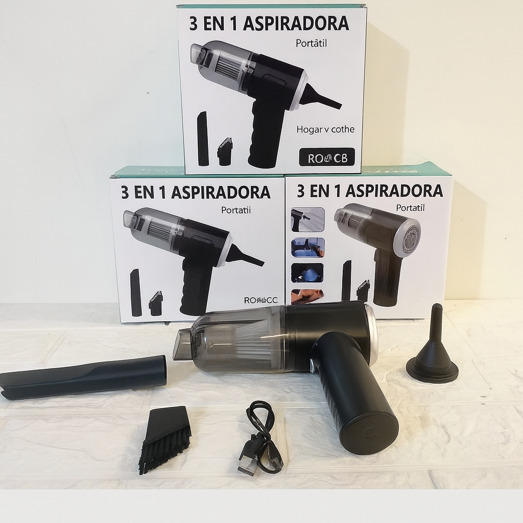 Aspiradora de mano inalámbrica portátil. Pago contra entrega y envió gratis en Panamá