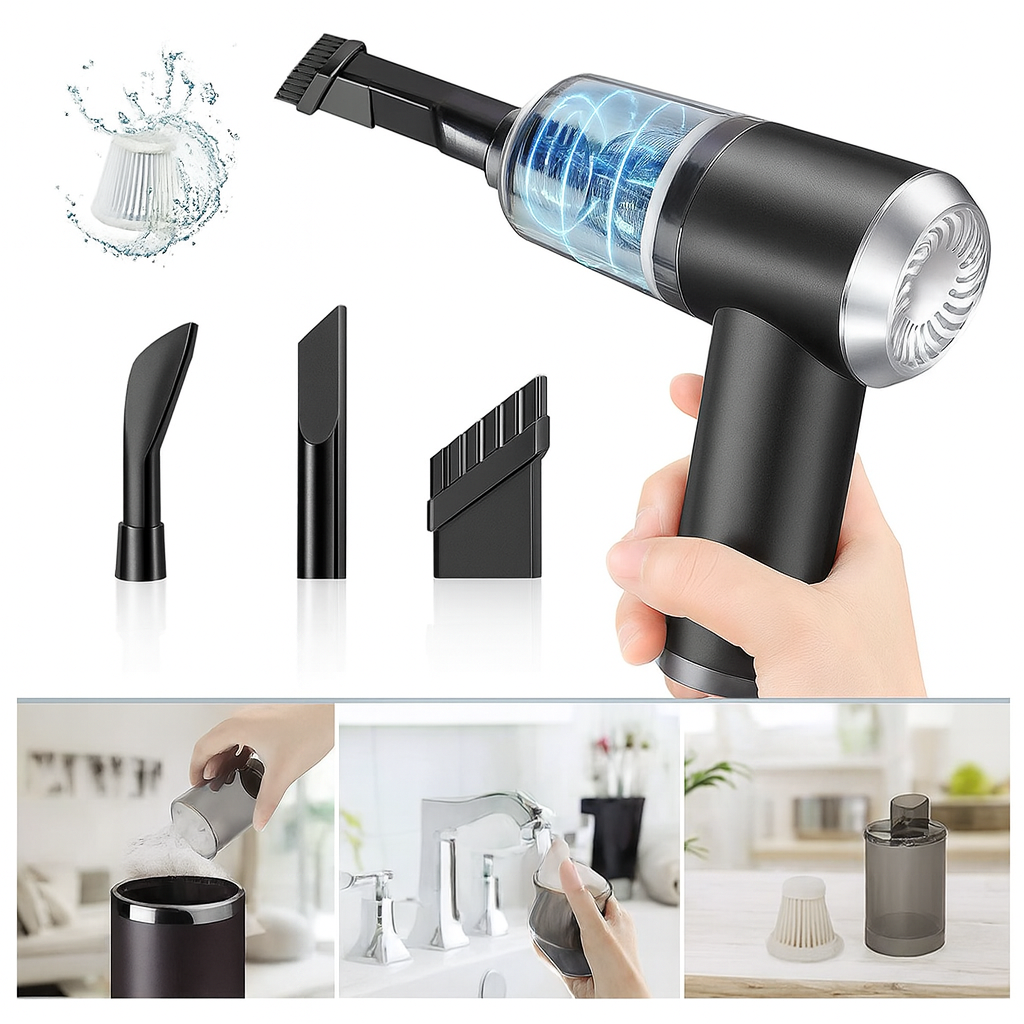 Aspiradora de mano inalámbrica portátil. Pago contra entrega y envió gratis en Panamá