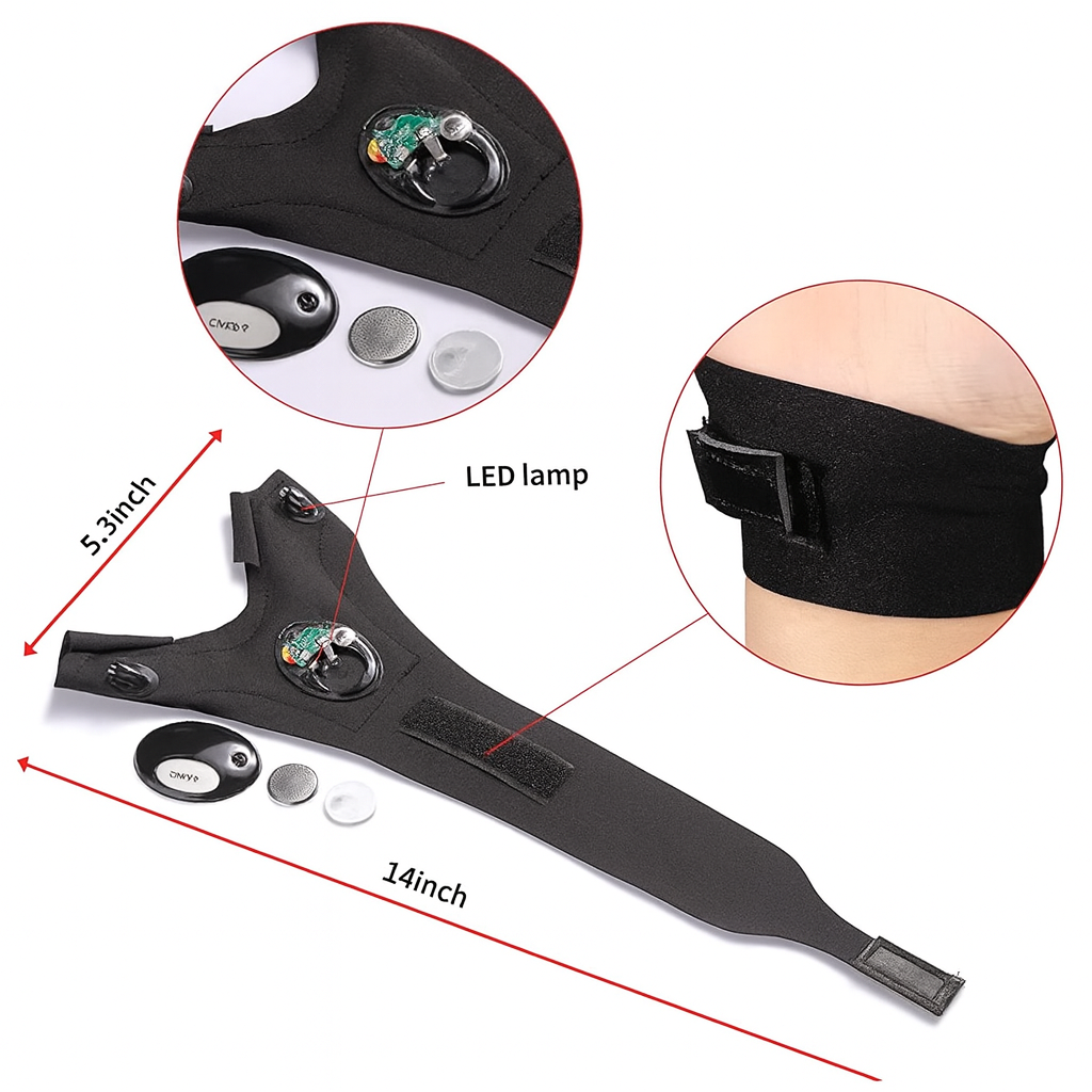 Guante Sin Dedos Linternad LED... Pago contra entrega y envió gratis en PANAMÁ...