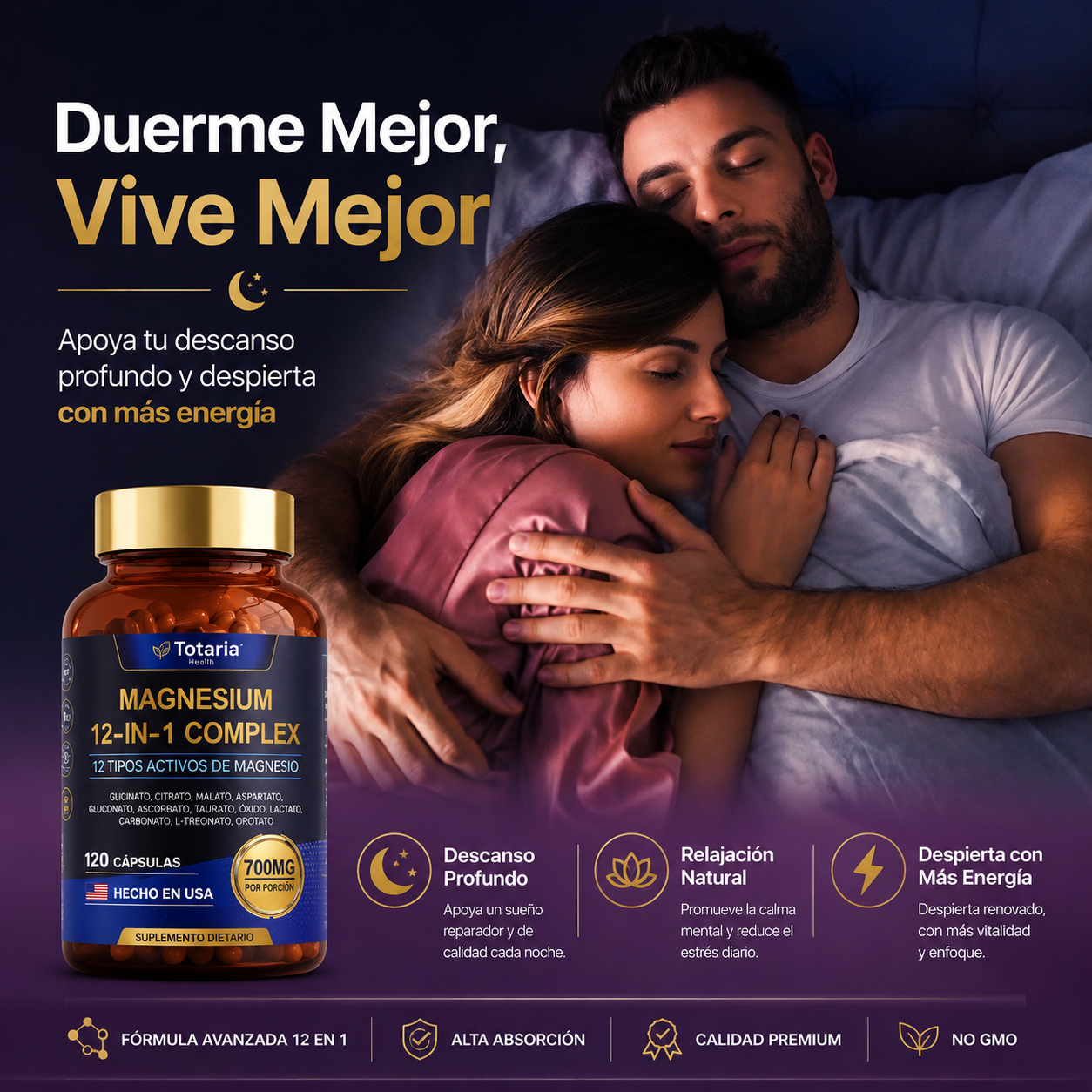 (55% DESCUENTO) Magnesium Balance™ | Apoya tus Músculos, Cerebro y Corazón con una Fórmula Completa 12 en 1