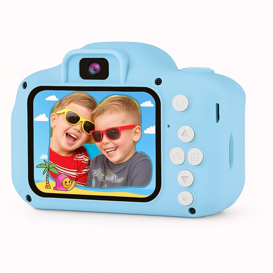 Cámara Digital Infantil HOMHOW 20MP con Doble Lente y Pantalla IPS!!! Pago contra entrega y envió gratis a todo Panamá!!!