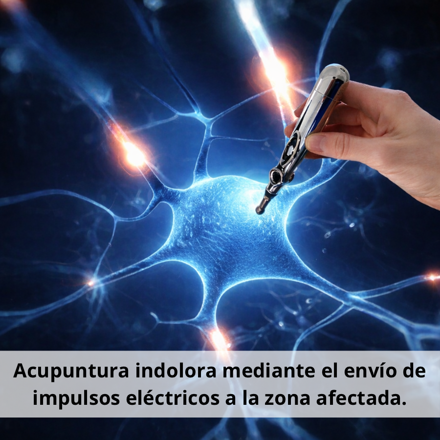(67% Descuento) Alivio del Dolor Lápiz de Acupuntura 5 en 1 ⚡