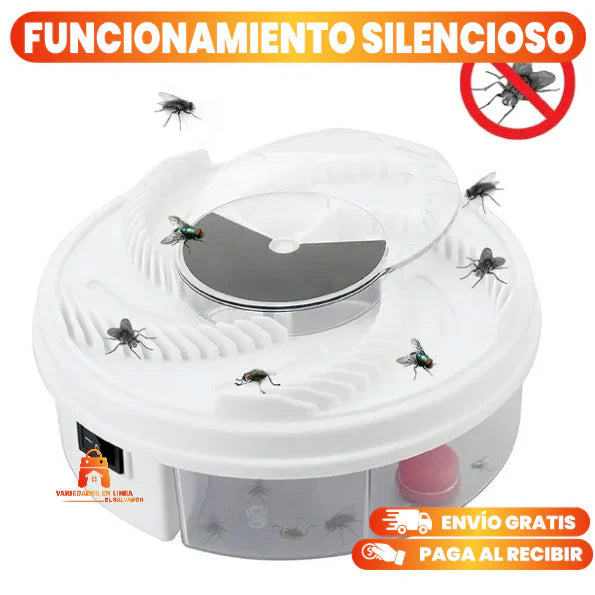 (Oferta 2x1) Trampa Atrapa Moscas Eléctrica con IA | Pide 1 llevas dos el segundo gratis HOY | Pago contra entrega y envió gratis en Panamá