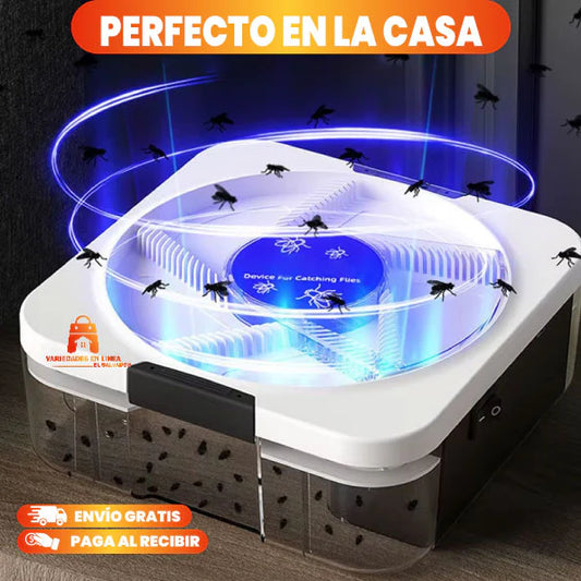 (Oferta 2x1) Trampa Atrapa Moscas Eléctrica con IA | Pide 1 llevas dos el segundo gratis HOY | Pago contra entrega y envió gratis en Panamá
