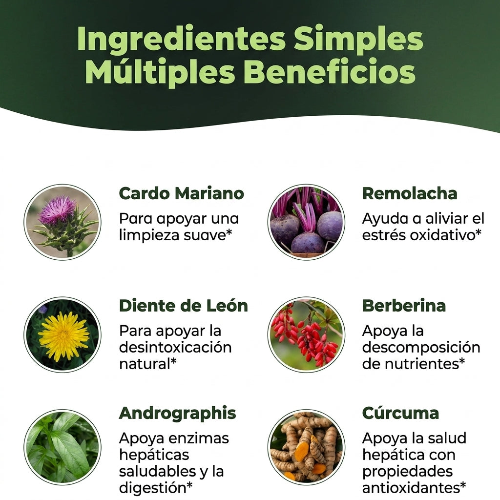 (55% DESCUENTO) Liver Detox™ | Desintoxica, Limpia y Regenera Tu Hígado