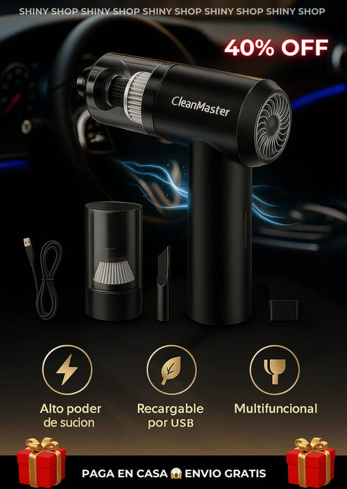 Aspiradora CleanMaster®I 🔴Limpieza Instantánea + Regalo Sorpresa y Contraentrega