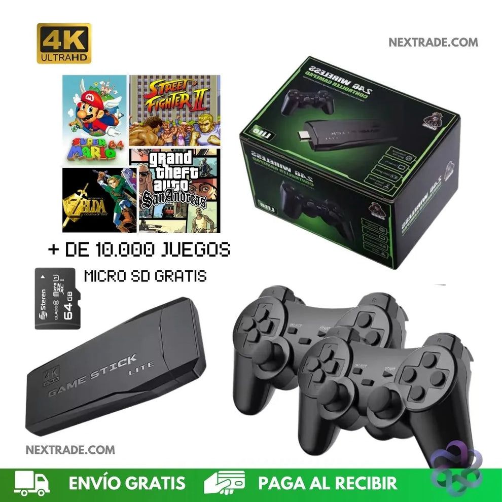 Consola Retro Sticky Original +1000 Juegos