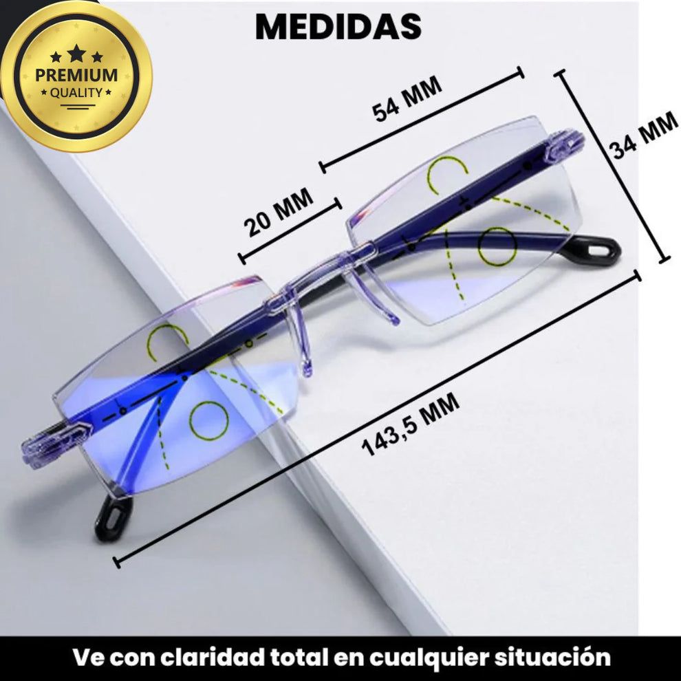 Lentes Bifocales con Filtro Protección UV400 Enfoque Automático (PROMOCION 2X1) + Contraentrega y Envío gratis