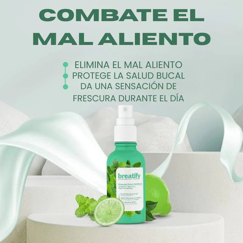 Breatify Eelhoe® Spray Boca Fresca por 72 Horas (2x1 oferta)| Envio gratis y Pago Contraentrega