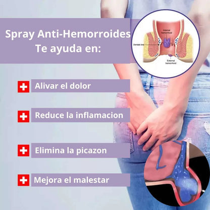 (2x1) Spray Hemorroidal™ | Menos Ardor + Máxima Desinflamación