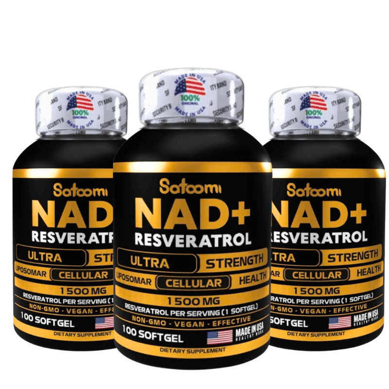 (67% Descuento) NAD+ Resveratrol | Energía Brutal + Rejuvenecimiento Celular