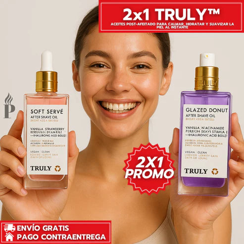 (Oferta 2x1) Aceites Truly™ Post-Afeitado – Adiós Irritación, Manchas y Vellos Encarnados