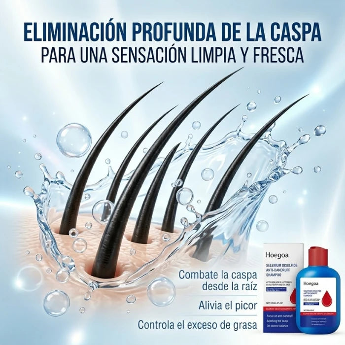 (2x1) Shampoo Anticaspa Viral™ | Limpieza Profunda + Menos Picazón