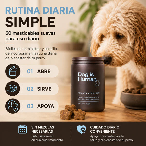 (55% Descuento) Dog Vita+™ | Apoya las Articulaciones, la Digestión y las Defensas