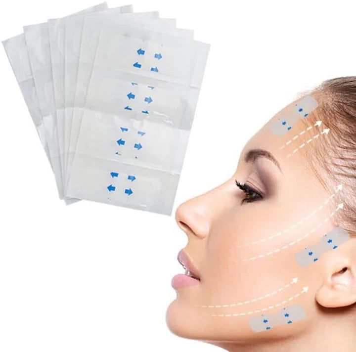 (PACK 40 Unidades Reutilizables) Tiras de Lifting facial efecto Natural "Buena Cara" l BeautySide™