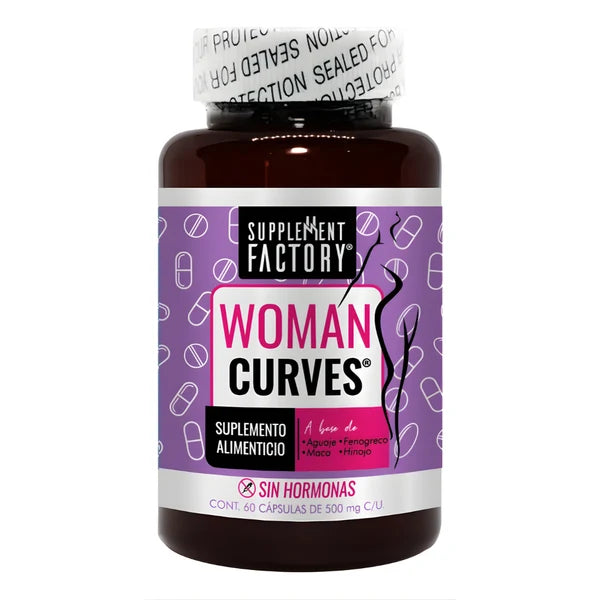 (55% DESCUENTO) Woman Curves™ | Complejo Botánico Femenino con Aguaje, Maca, Fenogreco e Hinojo para Bienestar y Confianza