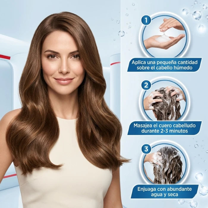 (2x1) Shampoo Anticaspa Viral™ | Limpieza Profunda + Menos Picazón