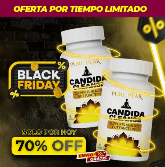 (70% Descuento) Candida Cleanse – Limpieza Interna y Control de Peso