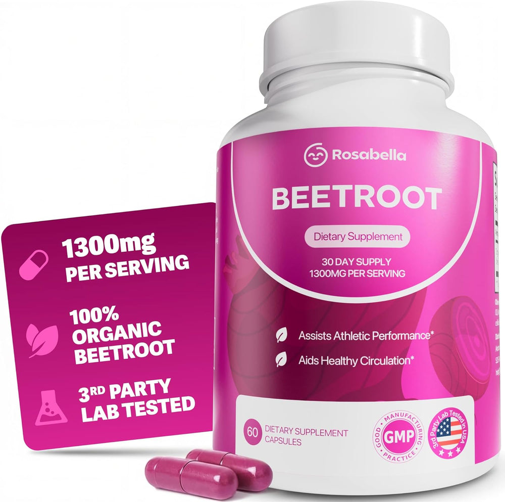 (55% DESCUENTO) Rosabella Beet Root™ | Apoya la Circulación y Potencia tu Energía Natural