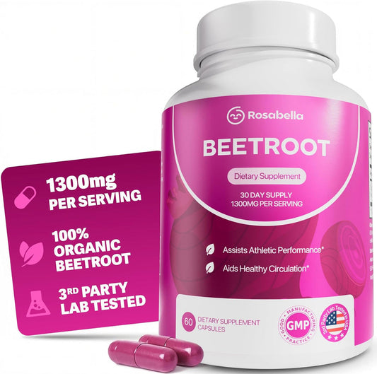 (55% DESCUENTO) Rosabella Beet Root™  Original | Apoya la Circulación y Potencia tu Energía Natural