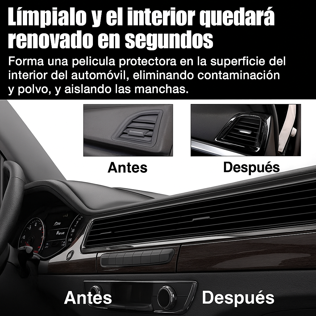 ✨ Cristal Coating Para Plástico del Carro – ¡Devuélvele el Color y el Brillo Original! 🚗💎... Pago contra entrega y envió gratis en Panamá.....