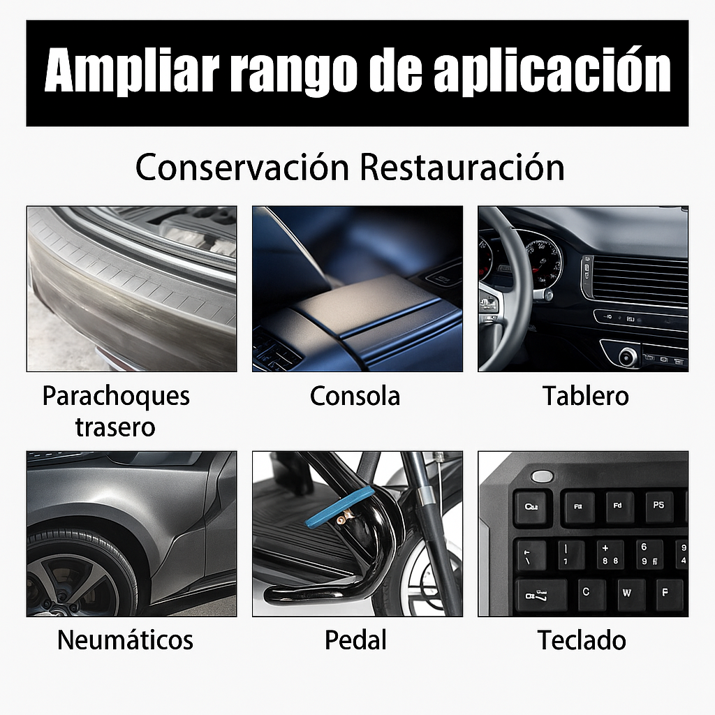 ✨ Cristal Coating Para Plástico del Carro – ¡Devuélvele el Color y el Brillo Original! 🚗💎... Pago contra entrega y envió gratis en Panamá.....