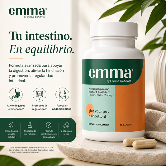 (2x1) Emma™ - Menos Hinchazón + Digestión Ligera + Regularidad Intestinal
