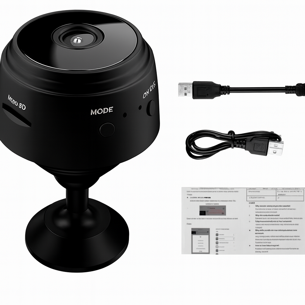 🔒 Mini Cámara Espía Oculta WIFI Full HD!!! oferta 2x1 Pago contra entrega y envió a todo Panamá!!!