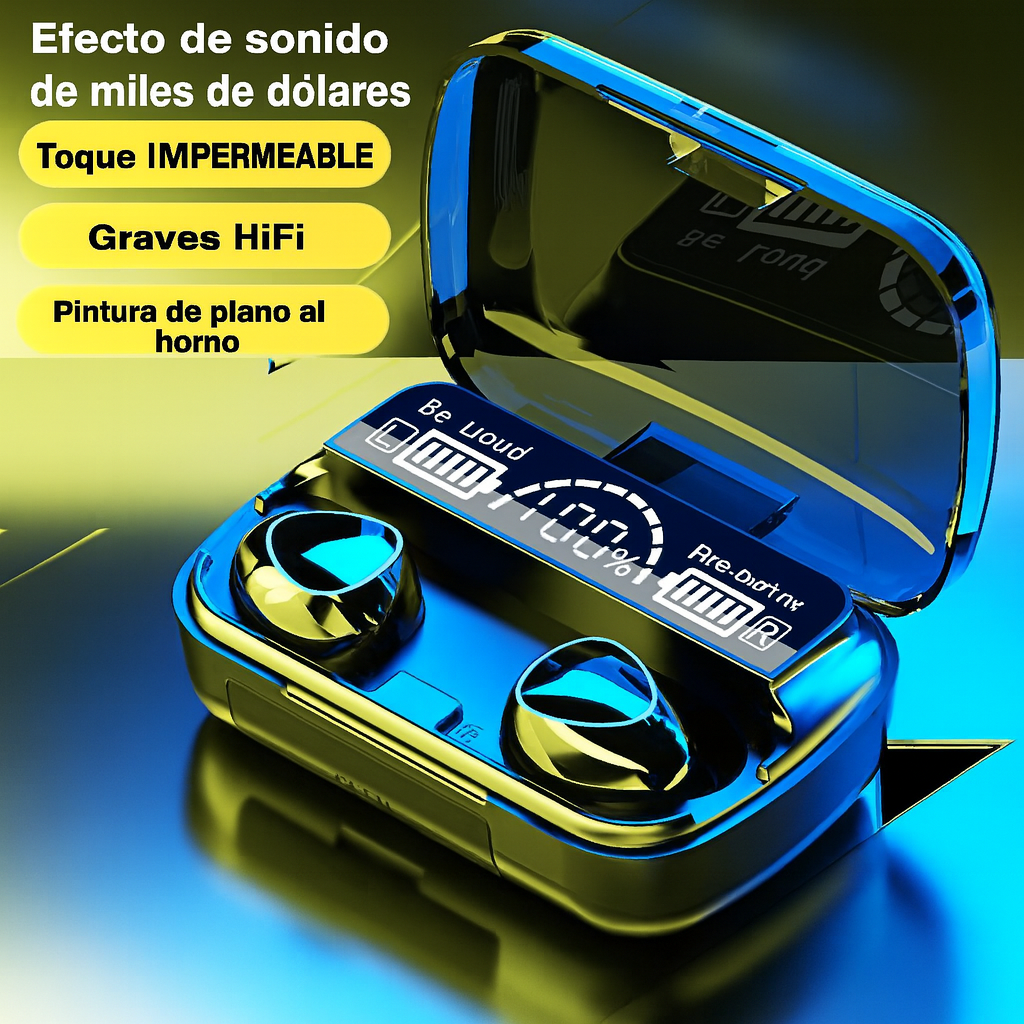 🎧 Auriculares a prueba de agua Oferta 3x1 pide 1 lleva 3 par de audífonos | Tienen integrado Power Bank para cargar celular | Pago contra entrega y envió totalmente gratis