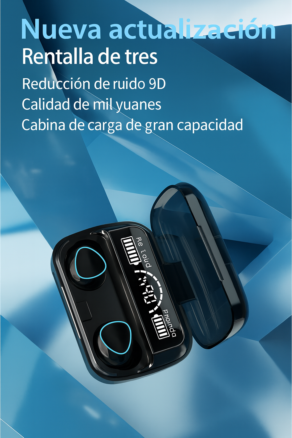 🎧 Auriculares a prueba de agua Oferta 3x1 pide 1 lleva 3 par de audífonos | Tienen integrado Power Bank para cargar celular | Pago contra entrega y envió totalmente gratis