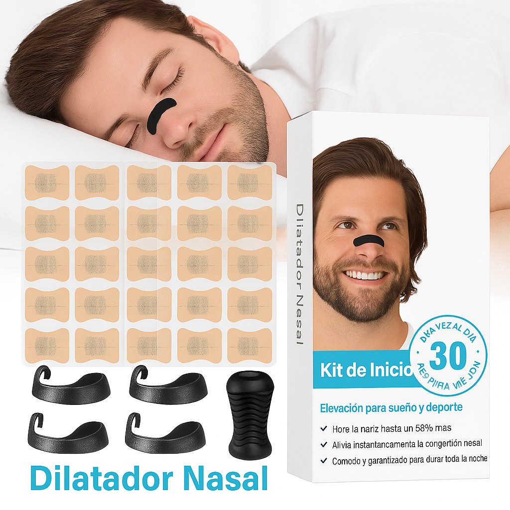 Starter® Kit 30 unidades + 30 de regalo HOY | Dilatador Nasal Magnético Original
