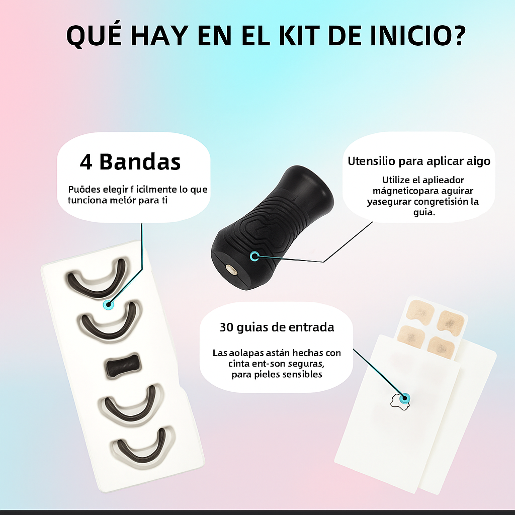Starter® Kit 30 unidades + 30 de regalo HOY | Dilatador Nasal Magnético Original